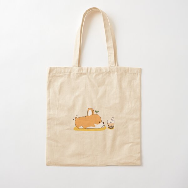 Item preview, Corgi and Bubble Tea  designed and sold by ww-lens.