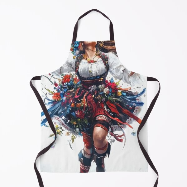 Item preview, folklore Poland dancer artwork dejco.art domin designed and sold by dejco.art.