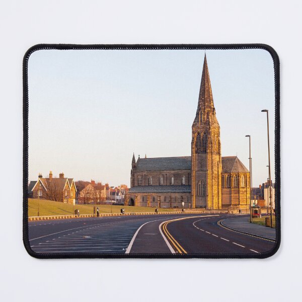 Item preview, Historic St George's church Cullercoats at Sunset designed and sold by David Patterson.