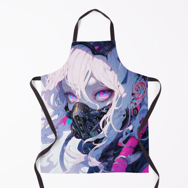 Item preview, Cyberpunk anime girl designed and sold by iWallGlow.