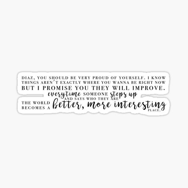 Item preview, Holt Pride Quote designed and sold by dom e..