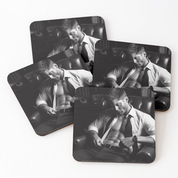 Item preview, Jensen Ackles BW designed and sold by sarzerdesigns.