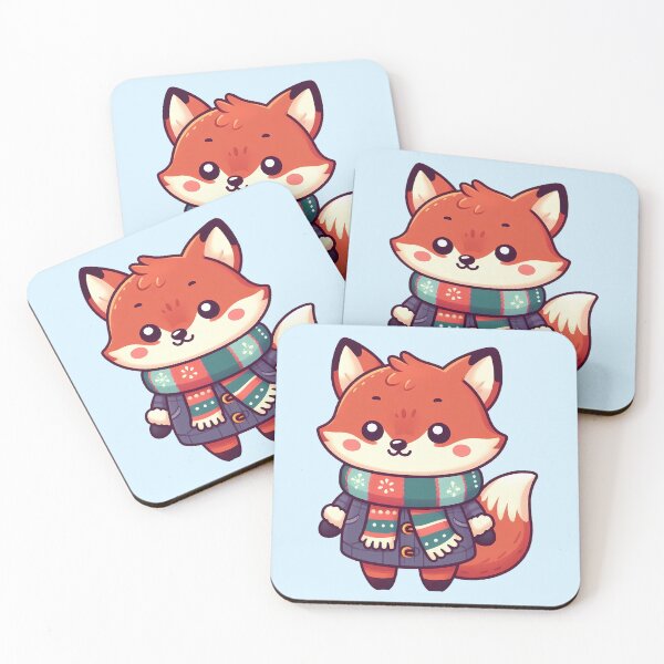 Item preview, Cute fox in winter designed and sold by LV-creator.