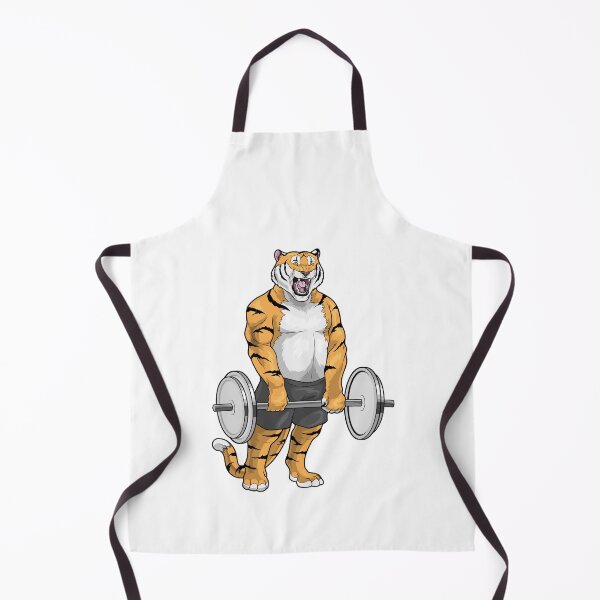 Item preview, Tiger Bodybuilder Dumbbell Bodybuilding designed and sold by Snabdesign84.