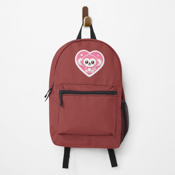 Item preview, Valentine Pink Monkey designed and sold by ArtistEmbrace.