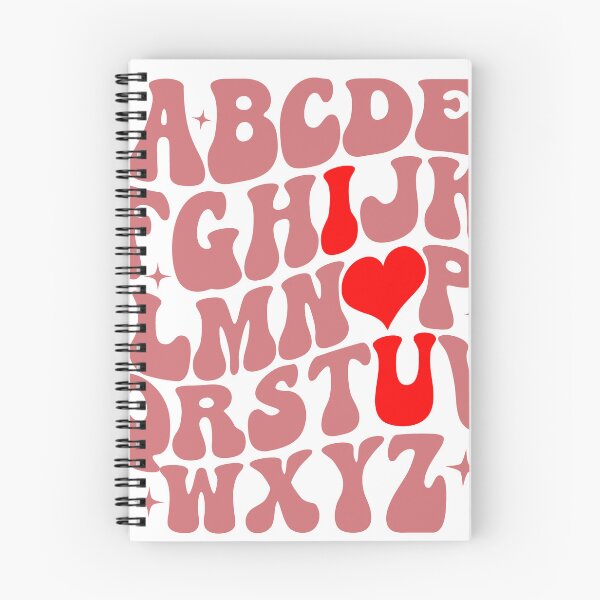 Item preview, Playful Groovy Alphabet with Hidden Heart Love Design Gifts designed and sold by Maniutek.