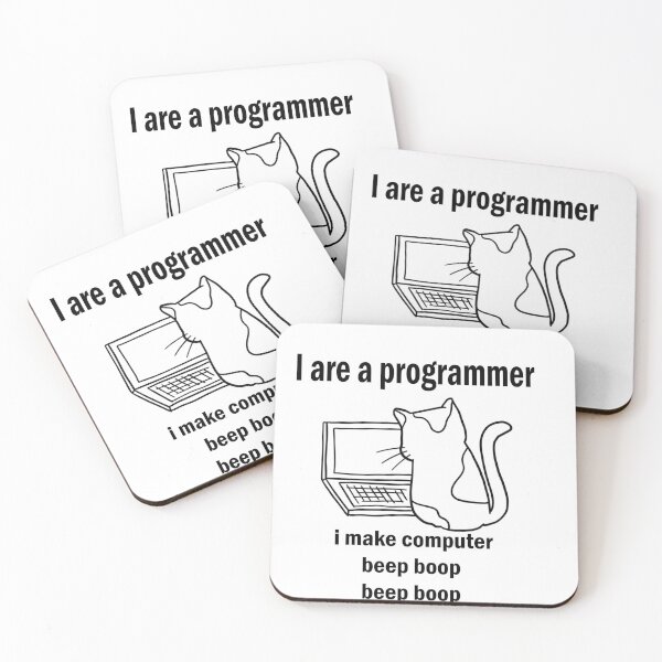 Item preview, Cat on keyboard programming designed and sold by HOH STORE.