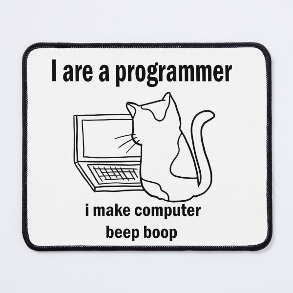 Item preview, Cat on keyboard programming designed and sold by HOH STORE.