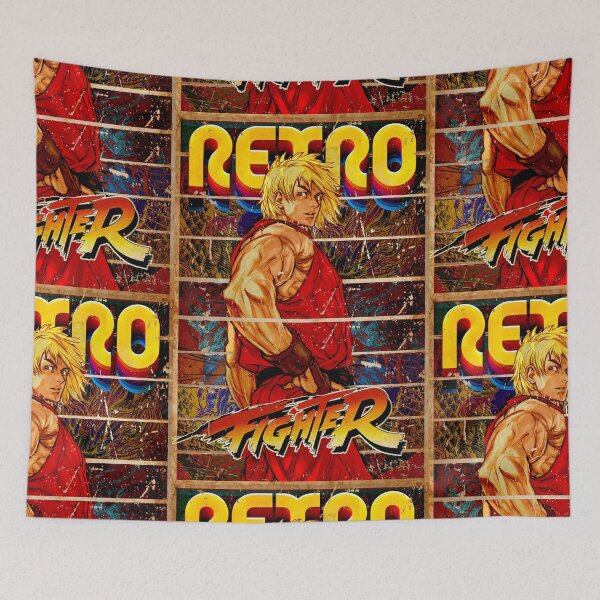 Item preview, Ken Retro Street Fighter Gaming Art Shirt designed and sold by Back2Collage.