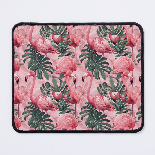 Item preview, Graceful Parade of Flamingos designed and sold by MidArtForge.