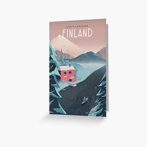 Item preview, Finland Travel Art designed and sold by anniko-story.