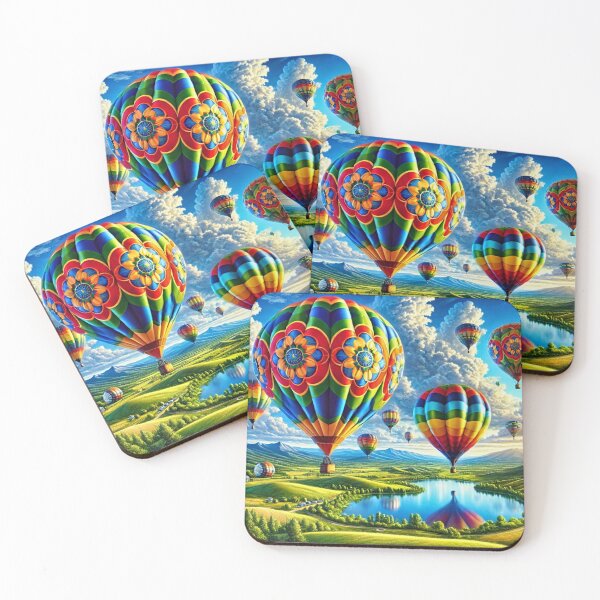 Item preview, Hot Air Balloons designed and sold by GlassPenny.
