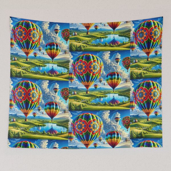 Item preview, Hot Air Balloons designed and sold by GlassPenny.