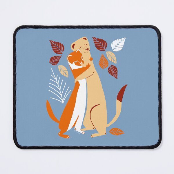 Item preview, Autumn Weasel Hugs #2 designed and sold by belettelepink.
