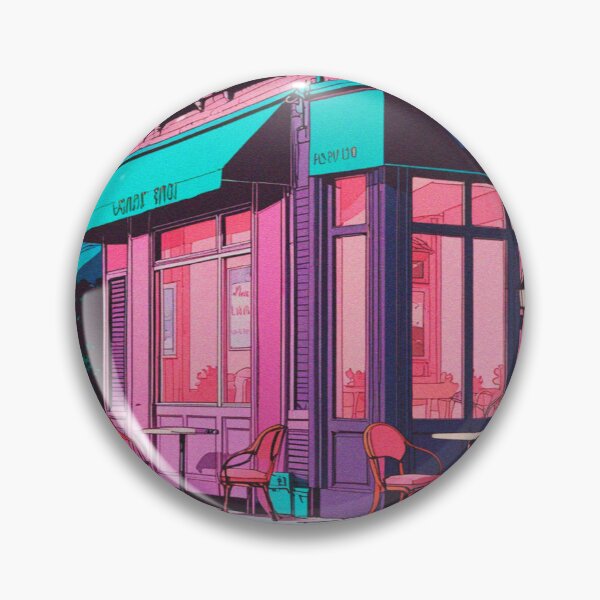 Item preview, Neon Boulevard – Retro Parisian Dreams designed and sold by RetroRebootShop.