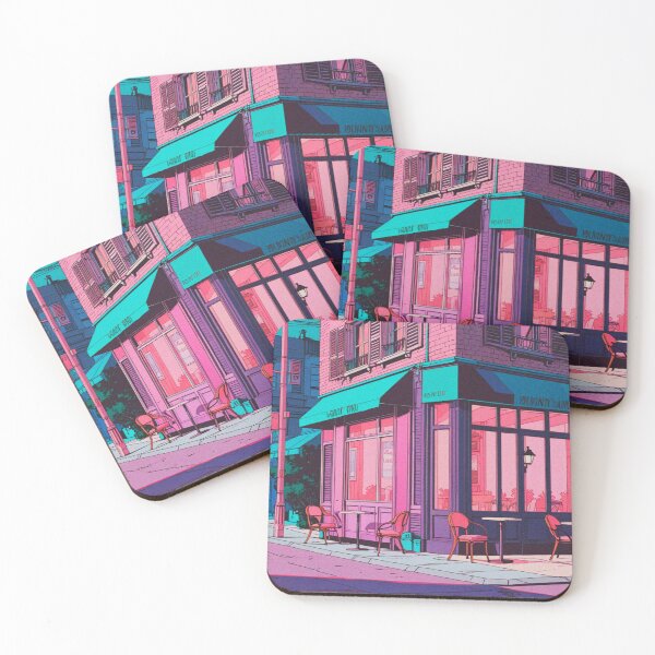 Item preview, Neon Boulevard – Retro Parisian Dreams designed and sold by RetroRebootShop.