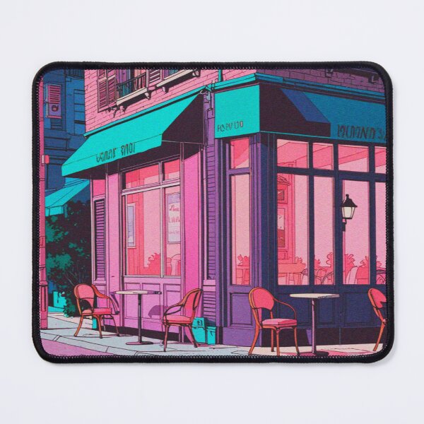 Item preview, Neon Boulevard – Retro Parisian Dreams designed and sold by RetroRebootShop.