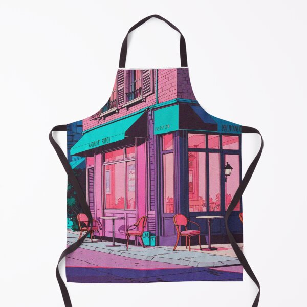 Item preview, Neon Boulevard – Retro Parisian Dreams designed and sold by RetroRebootShop.