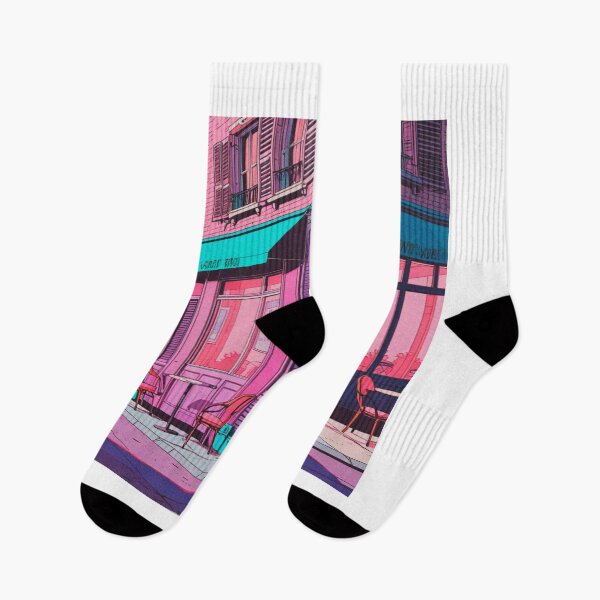 Item preview, Neon Boulevard – Retro Parisian Dreams designed and sold by RetroRebootShop.