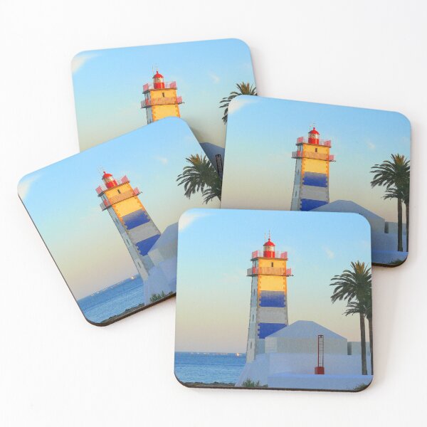 Item preview, Lighthouse sunset. Cascais designed and sold by Tereza Pilar  Art.