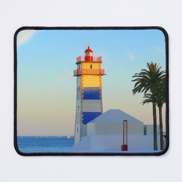 Item preview, Lighthouse sunset. Cascais designed and sold by Tereza Pilar  Art.