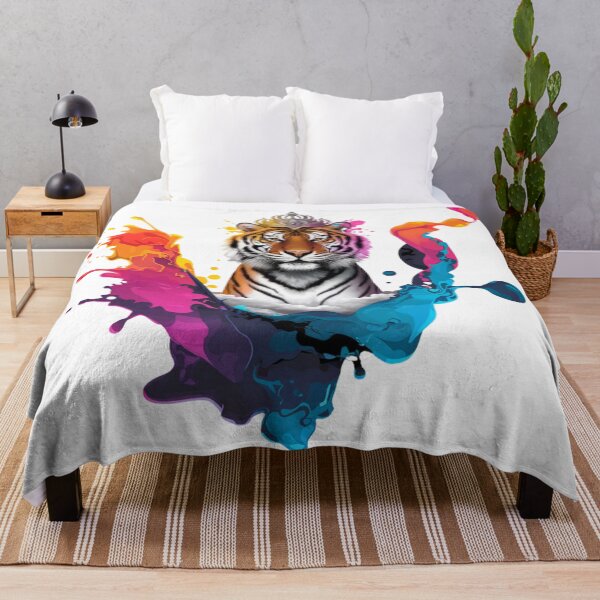 Item preview, Crowned Tiger designed and sold by FusiTink.