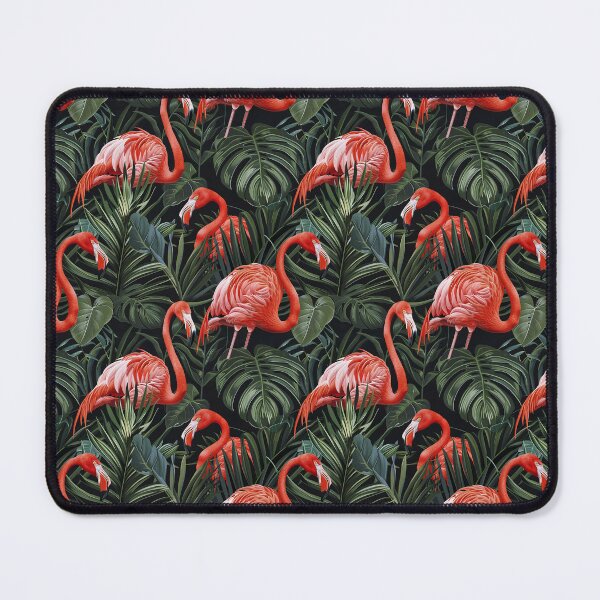 Item preview, Graceful Parade of Flamingos designed and sold by MidArtForge.