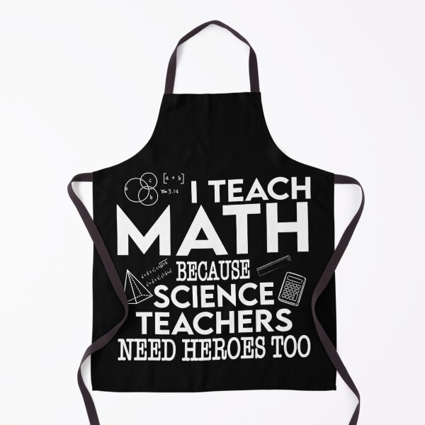 Item preview, I Teach Math Because Science Teachers Need Heroes Too designed and sold by ScienceCorner.