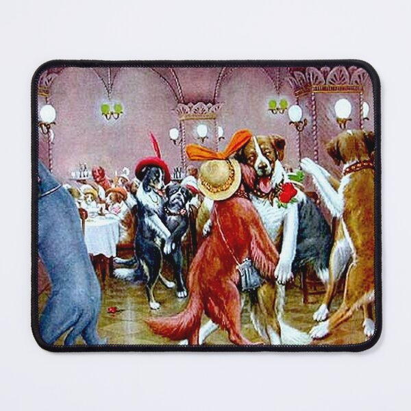 Item preview,  DOGS Dancing in a BALLROOM :  Abstract Print designed and sold by posterbobs.