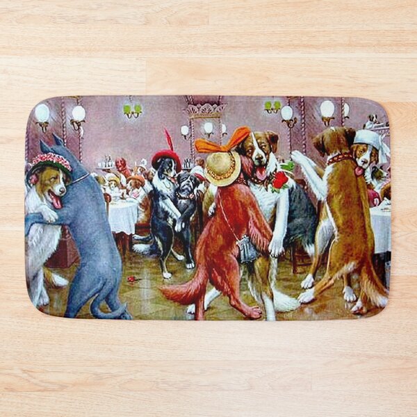 Item preview,  DOGS Dancing in a BALLROOM :  Abstract Print designed and sold by posterbobs.