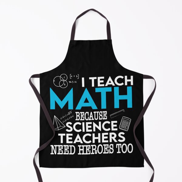 Item preview, I Teach Math Because Science Teachers Need Heroes Too designed and sold by ScienceCorner.