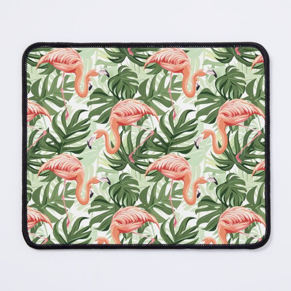 Item preview, Graceful Parade of Flamingos designed and sold by MidArtForge.
