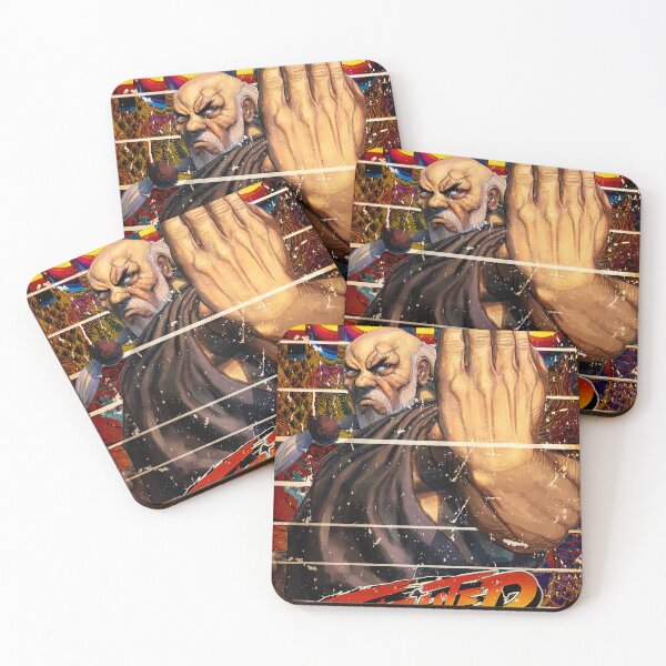 Artikelvorschau, Gouken Retro Street Fighter Gaming-Kunst-Shirt entworfen und verkauft von Back2Collage.