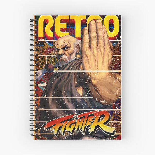 Item preview, Gouken Retro Street Fighter Gaming Art Shirt designed and sold by Back2Collage.