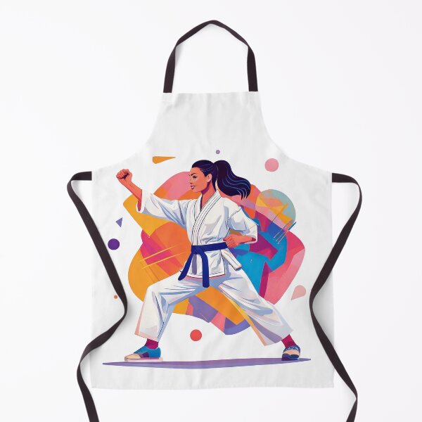 Item preview, A karate fighter in modern design designed and sold by design-channel.