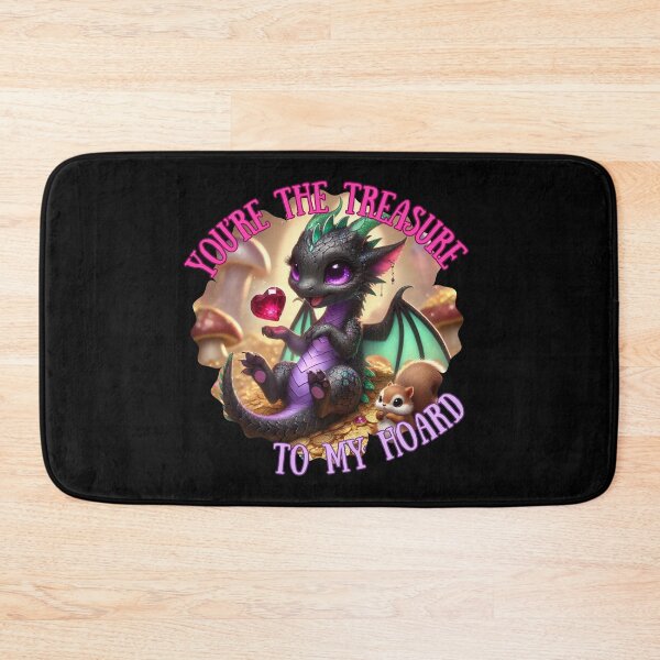 Item preview, You’re the Treasure to My Hoard Dragon Valentine designed and sold by Ophelia's Bazaar.