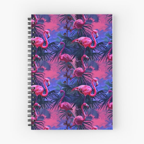 Item preview, Graceful Parade of Flamingos designed and sold by MidArtForge.