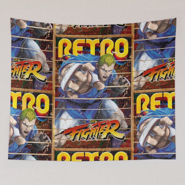 Item preview, Abel Retro Street Fighter Gaming Art Shirt designed and sold by Back2Collage.