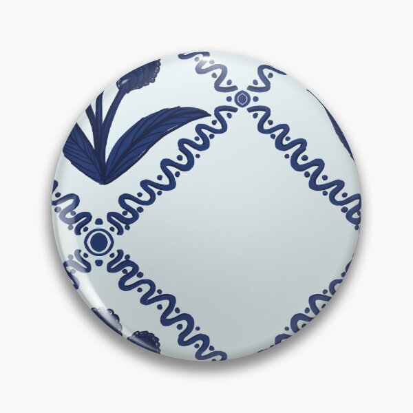 Item preview, Blue and White China-Inspired Floral Design Illustration Jemma Jamie Skidmore  designed and sold by Jemma Jamie Skidmore.