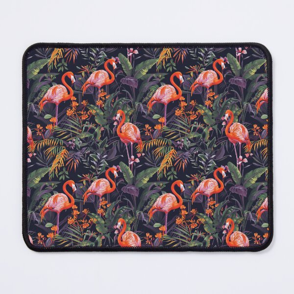 Item preview, Graceful Parade of Flamingos designed and sold by MidArtForge.