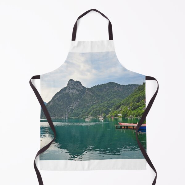 Item preview, Traunkirchen on Lake Traun Traunsee landscape,Austria designed and sold by goceris.