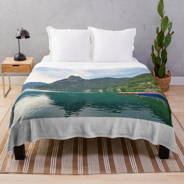Item preview, Traunkirchen on Lake Traun Traunsee landscape,Austria designed and sold by goceris.