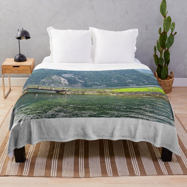 Item preview, Little wooden bridge Lake Traun Traunsee in Traunkirchen,Austria designed and sold by goceris.