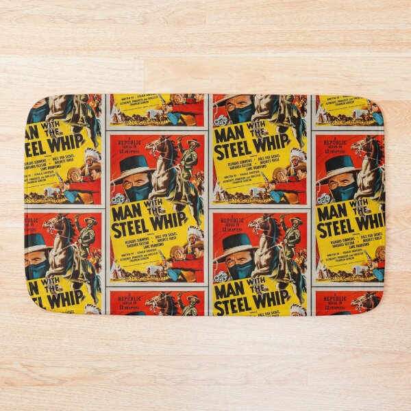 Item preview,  Man with the Steel Whip Film  retro Poster designed and sold by TeeARTHY.