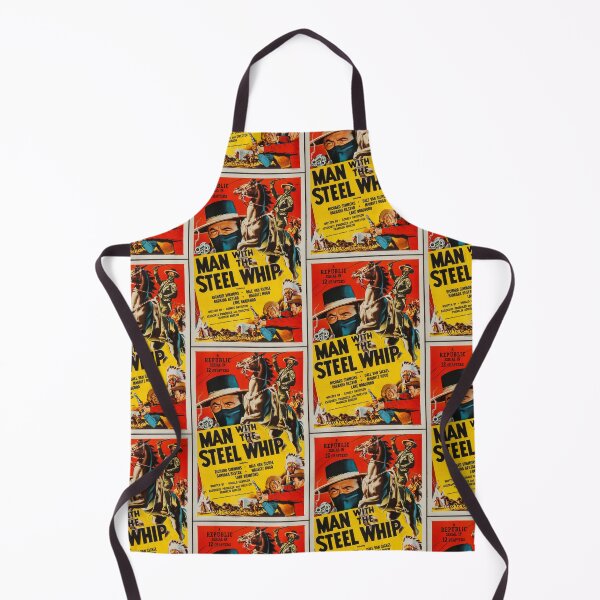 Item preview, Man with the Steel Whip Film retro Poster designed and sold by TeeARTHY.