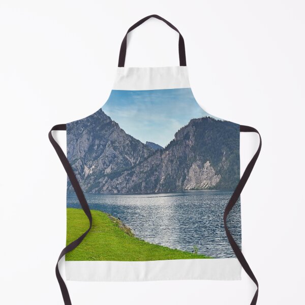 Item preview, Lake Traun Traunsee in Traunkirchen landscape, Austria designed and sold by goceris.