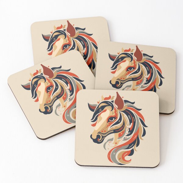 Item preview, Abstract horse designed and sold by BestRebel.