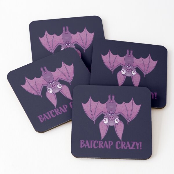 Item preview, Batcrap Crazy Wacky Cartoon Bat designed and sold by fizzgig.