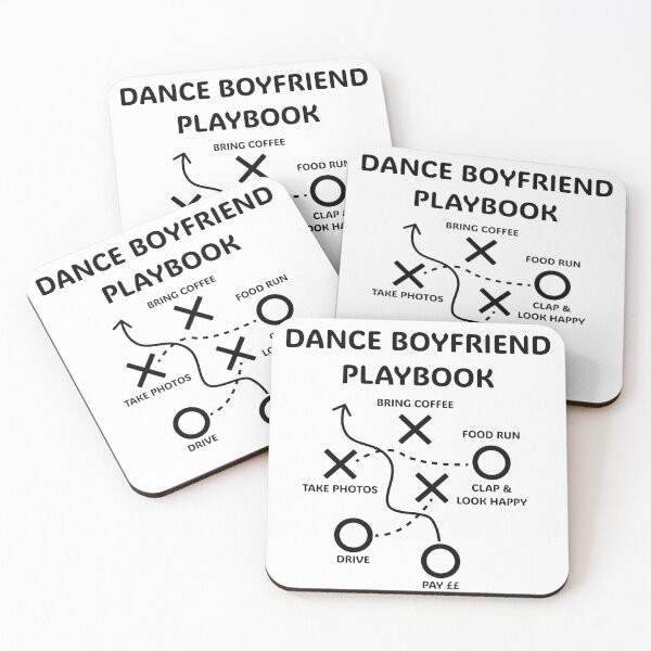 Item preview, Funny Dance Boyfriend Playbook designed and sold by emzimerch1.