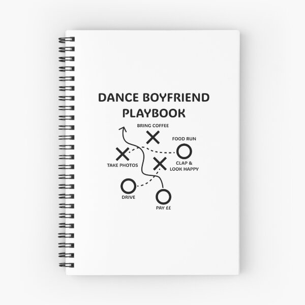 Item preview, Funny Dance Boyfriend Playbook designed and sold by emzimerch1.